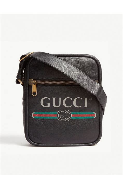 gucci bag selfridges|Gucci messenger bag large.